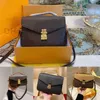 10a lustro oryginalne skórzane pochette metis luksusowe designerskie torby na torby na ramię Messenger Projektant Torba Bag