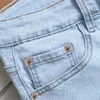 Jeans de jeans Reddachic Lavagem rasgada Men reto CleanFit Splash Patchwork Patchwork calças de jea