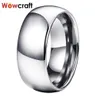 Anéis de casamento 10mm Real Tungsten Carbide for Men Engagement Band Polished Shiny Cruzed Classic Couxal Ring Comfort Fit9143505