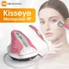 Schoonheidsgadgets kisseyes 2mHz oog radiofrequentie opgeheven donkere cirkel rimpel oogtas verwijdering rf apparaat