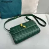 Bolsas Bottegvenetas de Bottegvenas Andiamo feitas de couro genuíno para pequenas sacolas novas bolsas altas vistosas de tecido crossbody square saco prático celular feminino f