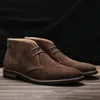 Maat 7-12 Men Desert Boots Retro American Style Men Ankle Boots #KD582 240408