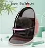 Carriers Catiers Cases Casas de viaje transpirable BA para Pet Space Capsule Carrier de gatos Mochila Ventana Transporte Astronaut Pet L49