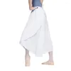 Skirts Women Girls Ballet Wrap Skirt Lady Long Sheer Dance Sexy Dancewear