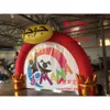 Costumi di mascotte Crown Arch Iiable Rainbow Gate Decoration P apptite personalizzate da stampo ad aria