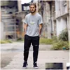 Mens Jeans High Street Fashion Casual Jogger Pants Big Pocket Cargo Men Brand Classical Hip Hop Army Size 28-40 Drop Delivery Apparel OTGTC