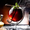 Wine Glasses 330ml Creative Cocktail Cup Globe Shape Glass Juice Drink For Home Bar Party DIY Mix