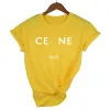 Nouvelle marque de luxe Men Vêtements T-shirts mode manches courtes coton femme tops streetwear d'été rond du cou