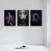 Mode nackte Frau Leinwand Wandkunst Gemälde Schwarzweiß sexy nackte Model Poster Moderne Schönheit Körper Drucke Fotografie Wandbilder für Schlafzimmer Dekor