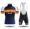 2020 Espanha camisa de ciclismo de verão Conjunto de bicicleta de bicicleta de bicicleta MTB respirável Use roupas Maillot Ropa ciclismo17777933