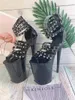 Buty taneczne Laijianjinxia 23 cm/9 cali Upper Sexy Exotic High Heel Platforme Party Sandals Sandals Pour Lx016