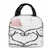 Umph Love Lunch Tote Cooler Bags Thermo Ctainer geïsoleerde lunchbox D5K8#