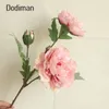 Decoratieve bloemen 5-stcs Pieter Rose nep bloemwand Chinese in Chinese in het DIY Wedding Home Party Office El Desk Decoration Artificiales