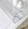 Copertura da tavolo Bale PVC Transparente Recloth Rectangle Protector Pad in vetro morbido Tavolo da pranzo Tavolo Tavolo in plastica MAT7356940
