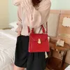 DrawString Female Alligator PU Leather Crossbody Bags For Women 2024 Tote Shoulder Messenger Bag Ladies Hand Sling Luxury Handbags Designer