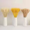 Decorative Flowers 50 Pcs Natural Wheat Ear Flower Artificial For Wedding Decoration Guest Gift Small Crafts Christmas