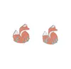 Animal Pin Animal fofo Woodland Smart Fox Badges Broches Broches