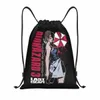 custom Funny Umbrellas Corporatis Corp Drawstring Backpack Bags Lightweight Video Game Gym Sports Sackpack Sacks for Traveling I0hs#