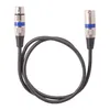 ZK20 Metal Shell 6mm Double Shielded Cable Mixer Microphone Canon Cable XLR Male to Female Three Core Balanced Cable