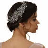 NOUVEAU CHILLE POPULAIRE MAIN MAIN MAIN CRISTAL CRISTAL BRIDAL COLOR SIERY COLLING HEURS HEIRSPOICE HEADPIECT B9GQ #