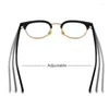 Sunglasses Frames Handmade Glasses Frame Classic Square Acetate For Men Women Semi Rimless Eyeglasses Optical Prescription Reading Eyewear