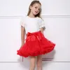 Baby Girls Salt Salia Tutu Para Crianças Saias de Tulle Poucos Birth Birthday Party Princess Girl Roupos 1-15 anos 240403