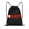 Burts Burts Arrow Logo Snowboards Sac à casse-cordon sac à dos Men Femmes Lightweight Gym Sports Sackpack Sacks pour voyager P3DP #