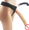 Dildo de la ventouse de strapon avec harnais pour lesbienne anale sexes extrême grand super immense pénis long scrapon ultra culotte 9145556