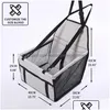 Hondendrager Kangfeile Travel Car Seat ER Vouw Hangmat S Tas met katten Dogs Transportin Perro Stoel Hond Drop Delivery Hnmy Dhnmy