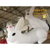 Costumi mascotte Jade Moon Rabbit IABLE Mid Autumn Festival Modello Air Luminous Rabbit Factory Personalizzazione