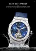 Montre-bracelets Pindu Design Mens Watches Top Fashion Business Automatic Watch Men's Imperproof Mechanical Montre Homme