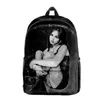 배낭 참신한 재미있는 Maggie Lindemann School Bags 소년 소녀 여행 3D 프린트 옥스포드 방수 노트북 어깨 배낭