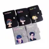 kpop Stray Kids Short Felt Wallet Card ID Holder Coin Purse Hyunjin Felix Bangchan Lee Know Gift Fans Collecti c6pn#