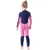 SLINX Kids 3MM Neoprene UV Protection Wetsuit Childrens Diving Suit One Piece Swimsuit for Snorkeling Scuba Surfing 240416