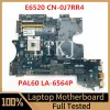 Motherboard CN0J7RR4 0J7RR4 J7RR4 Mainboard For Dell Latitude E6520 Laptop Motherboard PAL60 LA6564P HM65 100% Full Tested Working Good