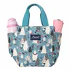 Sacs de boîte à lunch thermique portables pour femmes enfants de bureau pour enfants sacs alimentaires sacs à main de voyage de voyage de voyage à piste de bento cool isolée e8ba #