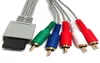 100 st 18m Komponent 1080 P HDTV AV Audio Adapter Kabelkabeltråd 5 RCA AV CABLE F FÖR WII WI I U CONSOLE5419422