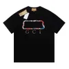 럭셔리 남성 티셔츠 라운드 넥 프린트 그래픽 티 100%면 짧은 슬리브 탑 디자이너 티셔츠 남자 여자 플러스 사이즈 티셔츠