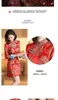 民族服2024伝統的な中国のタングスーツフェスティバルCheongsam Vinatge Qipao改善エレガントなマンダリンカラーパーティードレスA12