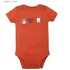 Rompers 5pcs/lote Bodysuits 100% algodão recém-nascido Roupas para meninos curtos Manga curta infantil ROPA 0-24M VODOS DE BEBÊ SUMPLE