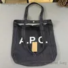 Takken Japanse en Koreaanse stijl A-dikke denim Tote tas met grote capaciteitsstoffen tas heren en dames boodschappentas schoudertas T240416