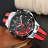 Men's Luxury Quartz Watch Designer Calendar Full Function Sapphire Leisure 6-Pin Running Second Multi functional Calendar Waterproof Watch