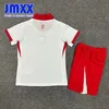 JMXX 24-25 POLAND KIND VOETBAL JERSEYS KIT Home Away Kid Uniforms Jersey voetbalshirt 2024 2025 Top en shorts Children-versie