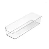 Storage Bags Transparent Desktop Basket Open-top Design Makeup Organizer Multifunctional Countertop Holder For Cosmetics Lotions Keys