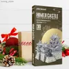 3D Puzzles Piececool Model Building Kits Himeji-Jo Castle Puzzle 3D Metal Diy Toys Brain Teaser Gift Y240415