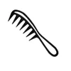 Novo 1 PCS Wide Dente Shark Plástico Detangler Curly Salon Hairdressing Beb Massage para Ferramenta de Estilo para Cabelo Curl