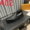 2024 Scarpe da maschera di lussuosa scarpe da uomo oxford cutanei marrone nero stampare scarpe da uomo in allacciata per le dita delle dita per gli uomini 38-45