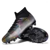 미식 축구 신발 축구 운동화 Cleats Professional Boots 남자 아이 풋살 2024 소년 소녀 크기 33-47