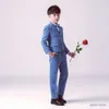 Anzüge Flower Boys Japan Kinder formelle Jacke+Weste Hosen Bowtie 4pcs Hochzeitsanzug Gentleman Geburtstagskleid Kinder Party Kostüm