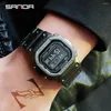 Polshorloges Sanda Fashion G Style Men's Sports Watches Led Digital Watch Men Casual waterdichte polshorloge Steel Clock Relogio Masculino